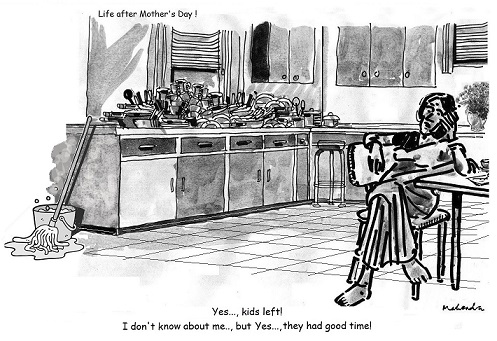 Cartoon: Life After Mother's Day