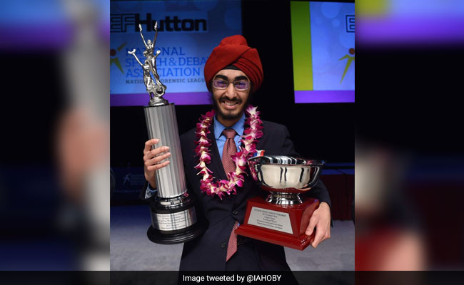 J.J. Kapur Wins  National Speech And Debate Tournament