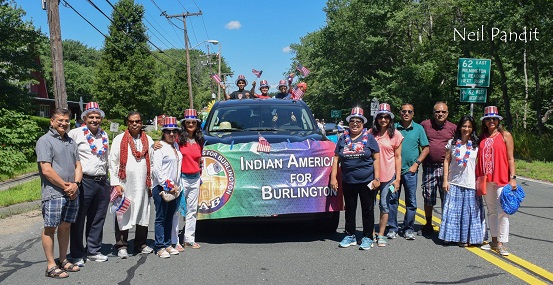 Indian Americans For Burlington (IAB) Participates In Annual 