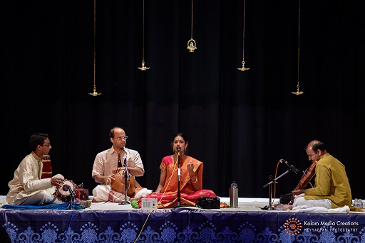 Vocal-Mridangam Arangetram Of Mahathi Athreya And Hari Shanmugam