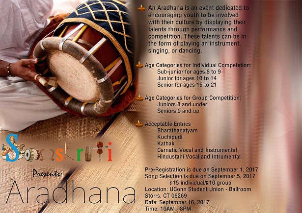 UConn Sanskriti Presents Aradhana