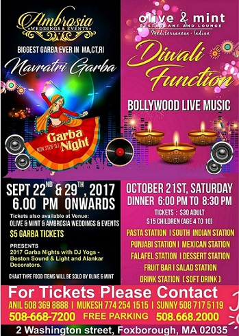 Garba And Diwali At Ambrosia