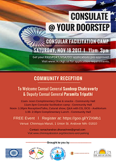 Consulate@YourDoorstep - Consular Facilitation Camp In Massachusetts