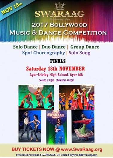 SwaRaag Bollywood Music & Dance Competition