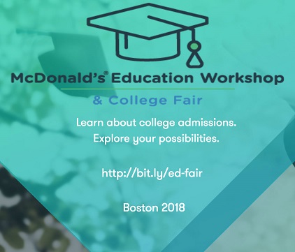 McDonalds Education Workshop & College Fair