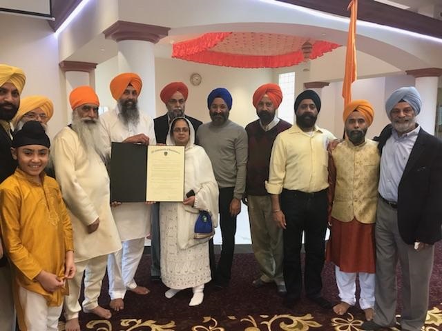 Commonwealth Of Massachusetts Declares April 14th As The Sikh Heritage Day