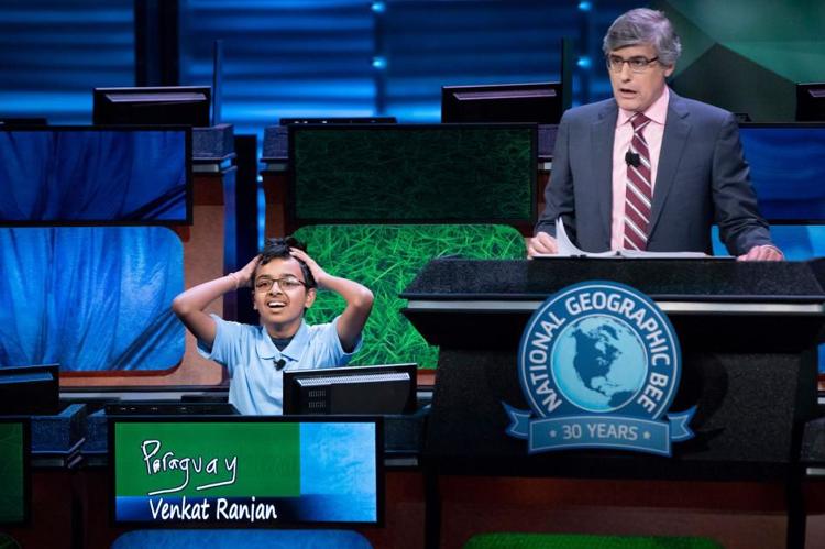 Indian American Teens Win Top Three Prizes In The 2018 National Geographic Bee