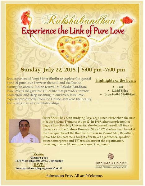 Brahma Kumaris To Host 'Rakshabandhan – Experience The Link Of Pure Love'