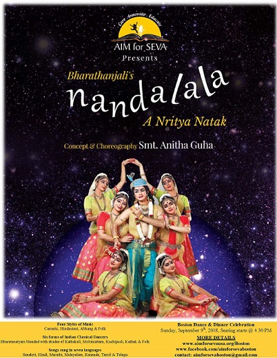 AIM For Seva Presents Anita Guha’s Dance Drama Nandalala