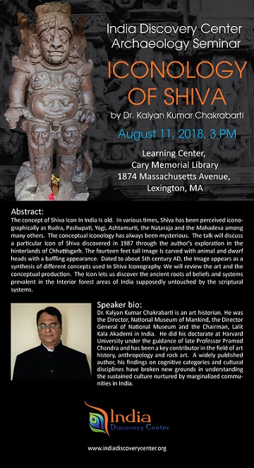 IDC Archaeology Lecture - Iconology Of Shiva