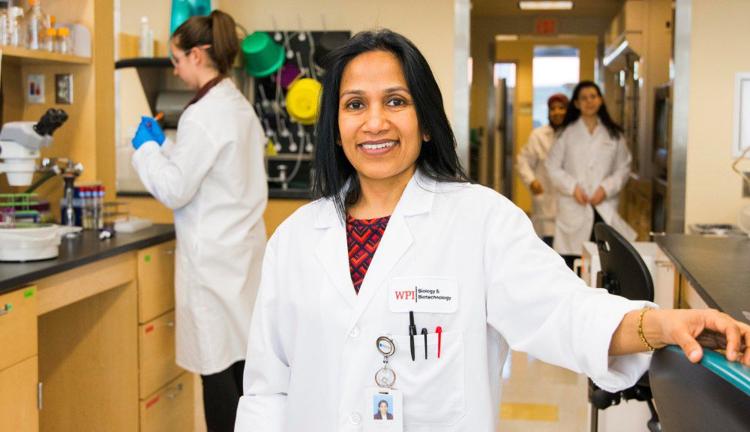 WPI Professor Reeta Rao Honored For Excellence In Teaching, Mentoring