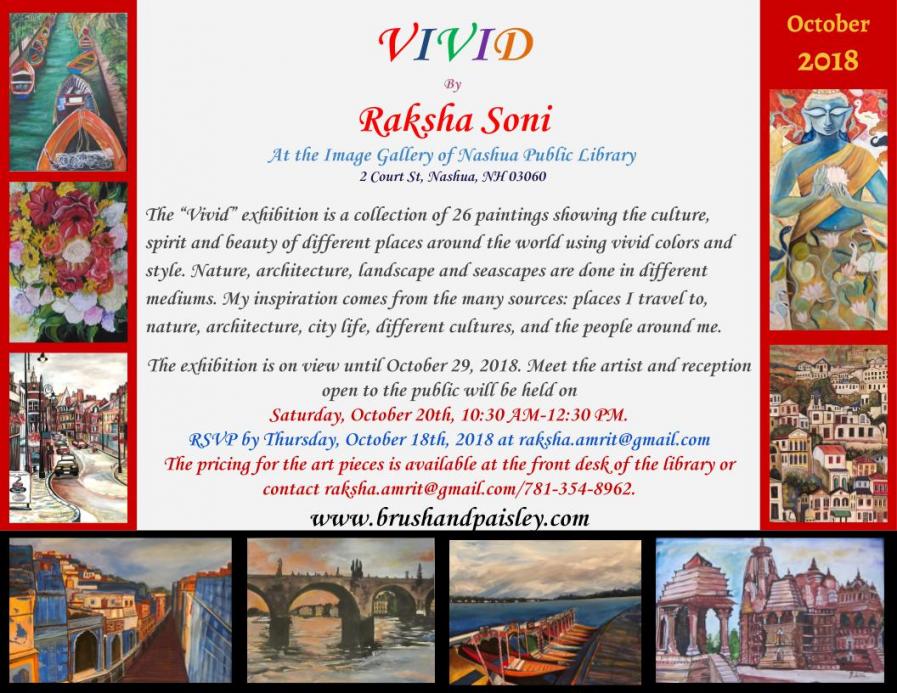 'Vivid' Art Exhibition By Raksha Soni