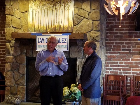 Indian Americans Host A Reception For A Visionary Governor For The Commonwealth