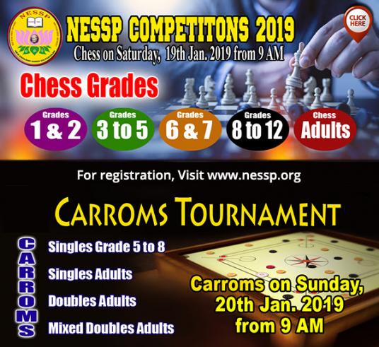 Carrom And Chess Competitions At NESSP