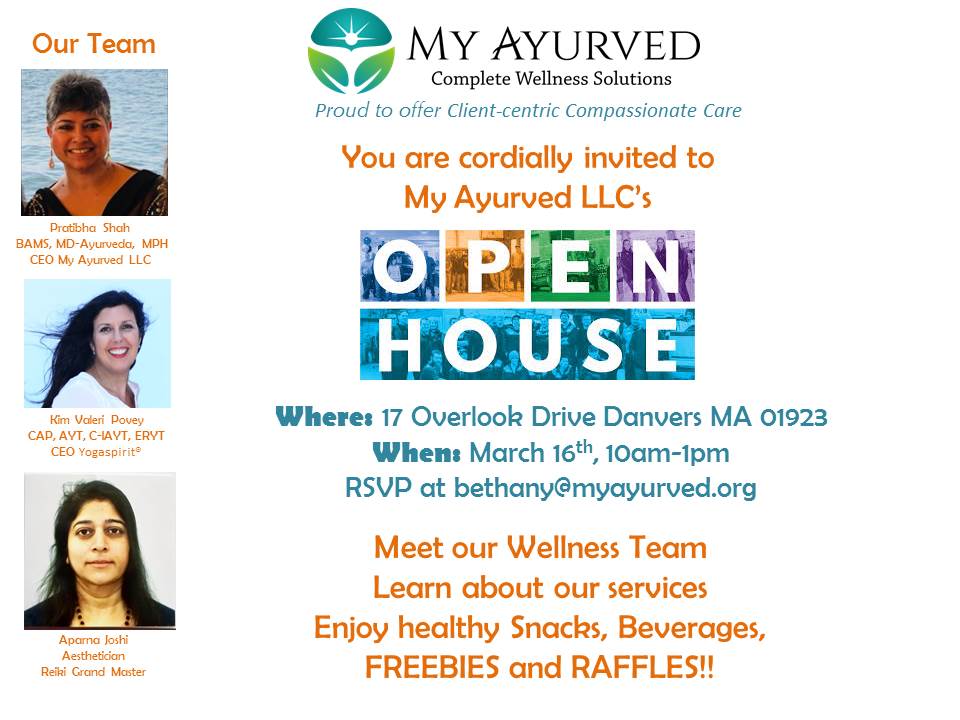 Dr. Pratibha Shah: My Ayurveda Open House