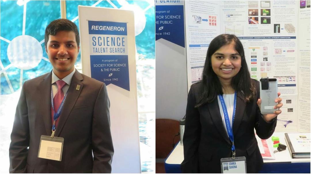 Adam Ardeishar, Eshika Saxena Among Top Winners In <br>2019 Regeneron Science Talent Search 