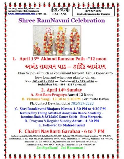 Ram Navmi At Satsang Center