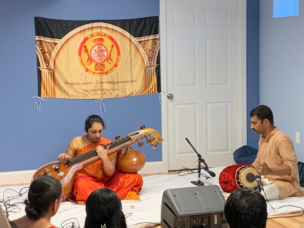 KHMC Carnatic Concert<br>Sahana Venkatesh, Veena; Krishna Gopal Saikripa, Mridangam