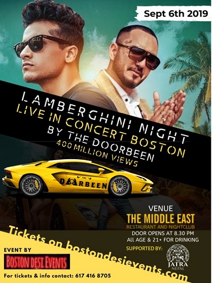 The Doorbeen Song Prada: Lamberghini Duo Comes To Boston