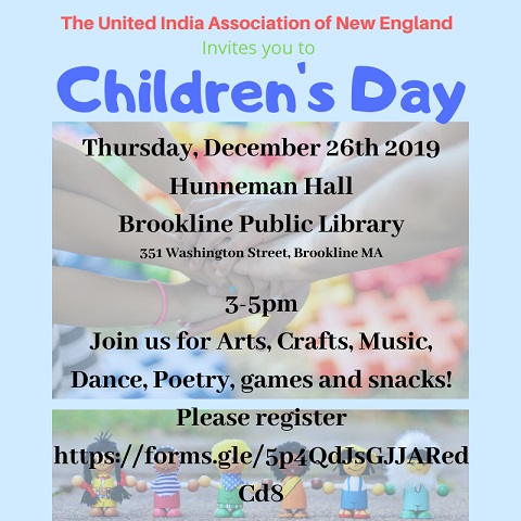 United India Association To Hold Its First Ever Children's Day