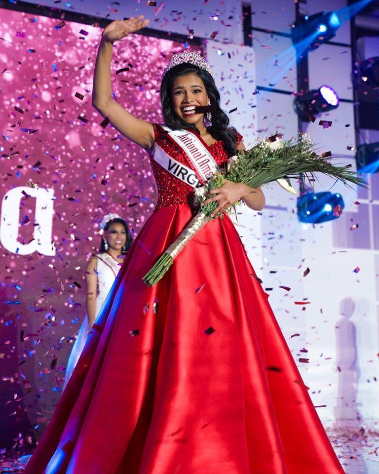 Virginia's Anjali Nair Crowned National American Miss Jr. Teen 2019-2020