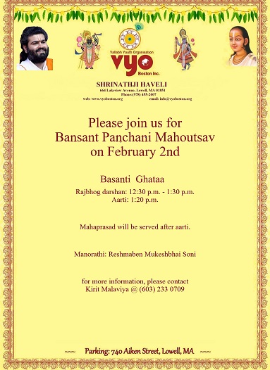 VYO Basant Panchani Mohoutsav