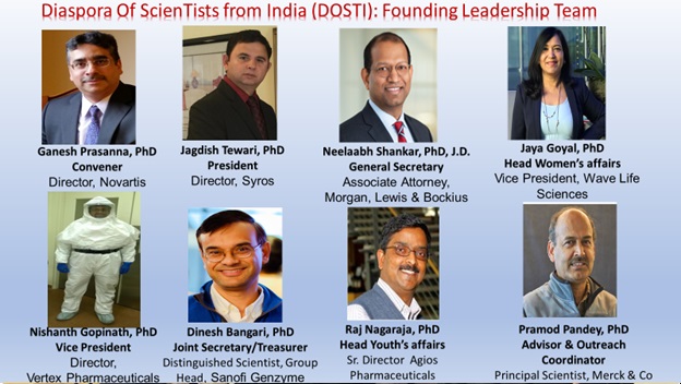 Diaspora Of ScienTists From India (DOSTI)