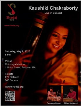 Shadaj Presents Vidushi Kaushiki Chakraborty 