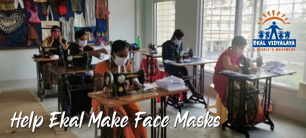 Help Ekal Make 1 Million Masks By April 30 For India 