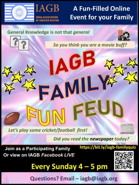 IAGB Hosts Fun Family Virtual Event