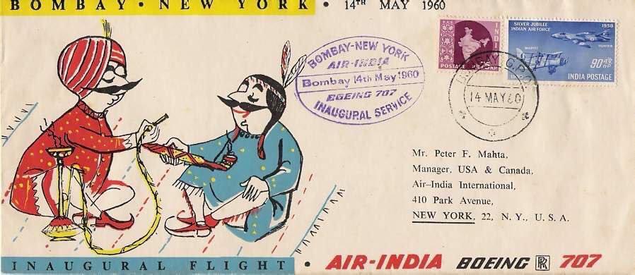 AIR INDIA Celebrates 60 Years Of Its First Flight To USA