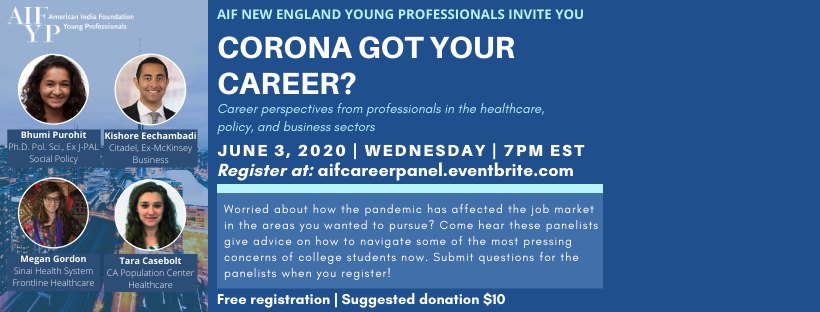 Corona Got Your Career - AIF Young Professionals Workshop 