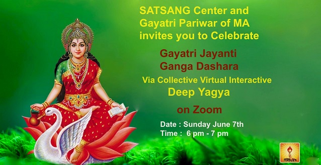 Gayatri Jayanti And Ganga Dashara At Satsang Center