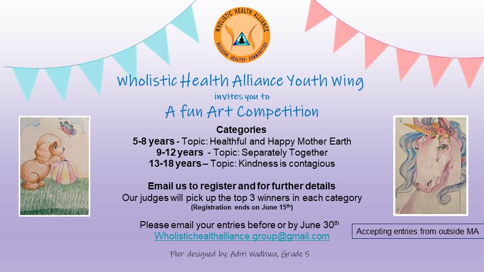 Wholistic Health Alliance App Project And Art Contest