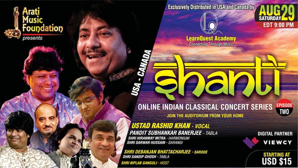 Ustad Rashid Khan To Perform On August 29th Via Internet Streaming