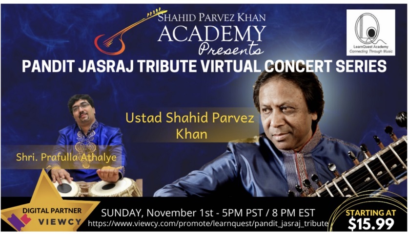 LearnQuest Presents Pt Jasraj Tribute Virtual Concert By SPK Academy