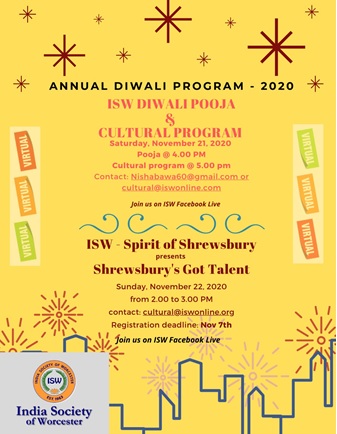 ISW Diwali Event – Virtual