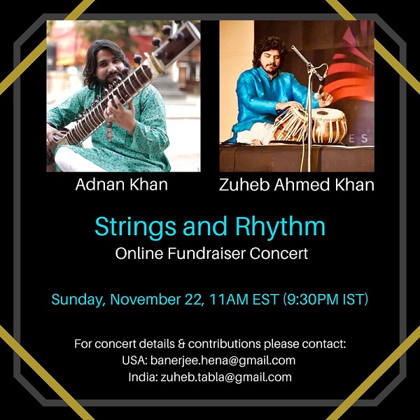 Strings And Rhythm: Indian Classical Instrumental Concert