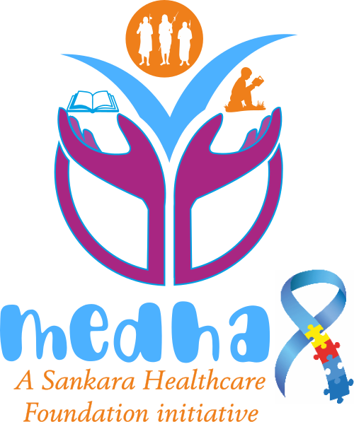 Special Children Delight His Holiness Kanchi Śankaracharya At Sankara Healthcare Foundation’s Medha Annual Day