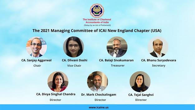 Indian Chartered Accountants Inaugurate New England Chapter With A Commitment To Building The Community