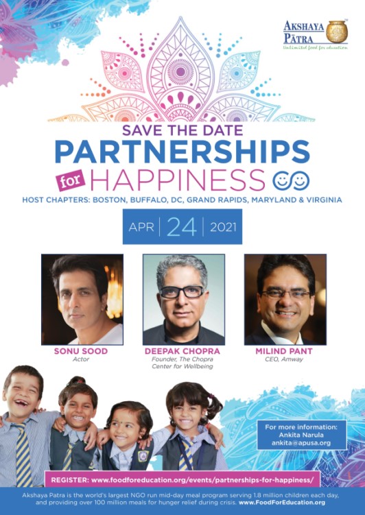 Akshaya Patra's 'Partnerships For Happiness' Gala