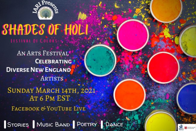 India Association Of Rhode Island Celebrates Shades Of Holi- A Cultural Evening With An Artistic Touch