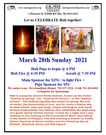 Holi At Satsang Center