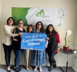 Saheli Inc. Awarded $100,000 Cummings Grant 