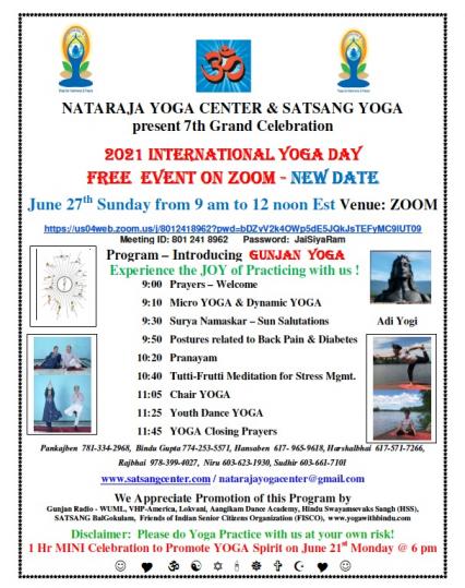 2021 International Yoga Day