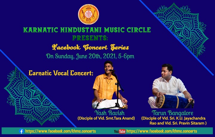 KHMC Concert - Yash Ravish And Tarun Bangalore