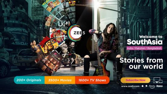 ZEE5 Launches In The U.S.<br>Ushers In A New Era Of South Asian Entertainment