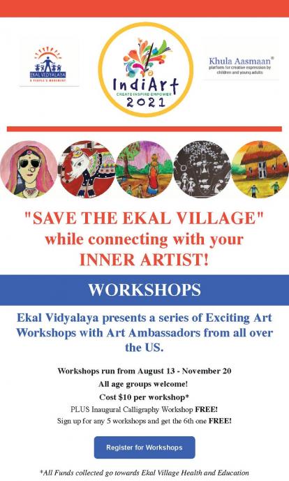 Ekal Art Workshops With Minaxi Choksi And Seema Noondra