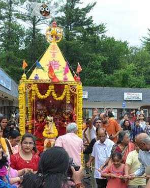 Sri Krishna Janmastami At Burlington Durga Temple