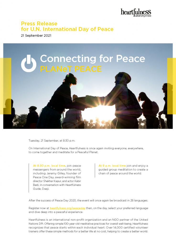 Connecting For Peace